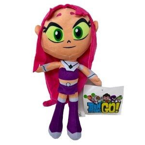 Teen Titans Go Starfire Plush 10" DC Comics Stuffed Doll Toy Official NEW